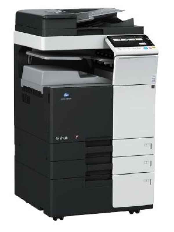 konica, minolta, bizhub, 224e, schwarz/weiss-kopierer, netzwerkdrucker, scanner
